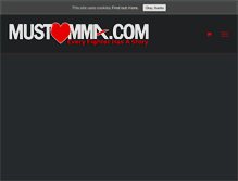 Tablet Screenshot of mustlovemma.com